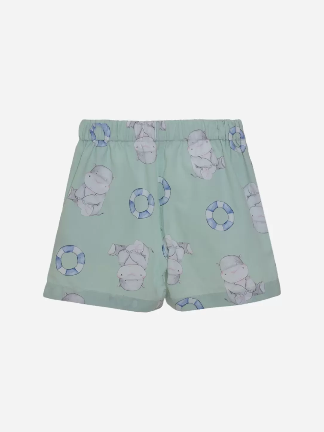 Baby Patachou Hippo Print Swim Shorts