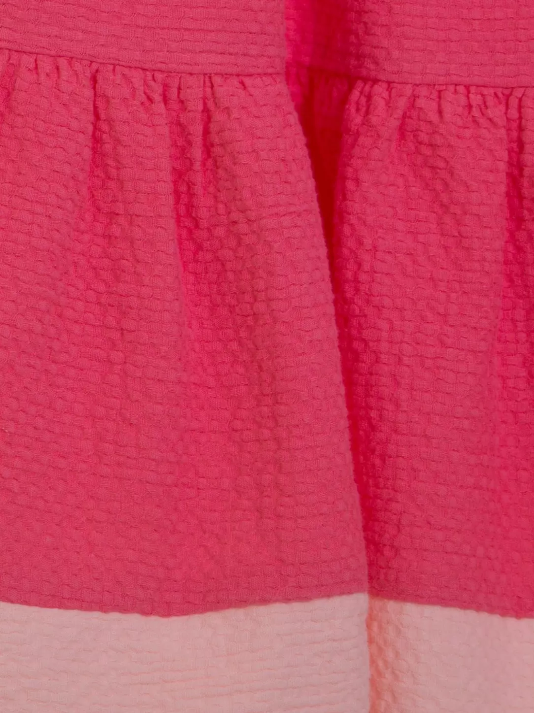 Girl Patachou Kids Girl Short Sleeve Coral Dress